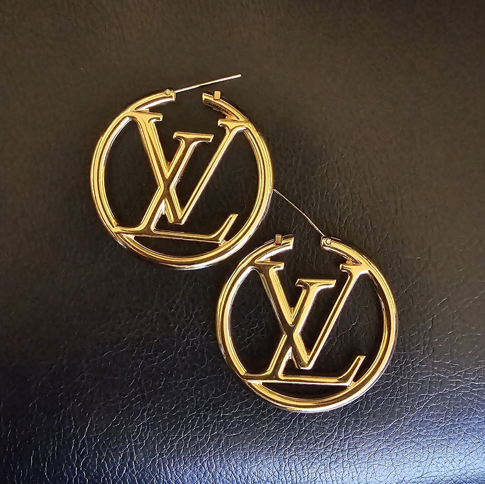 Louis Vuitton Louise Hoop Earrings
